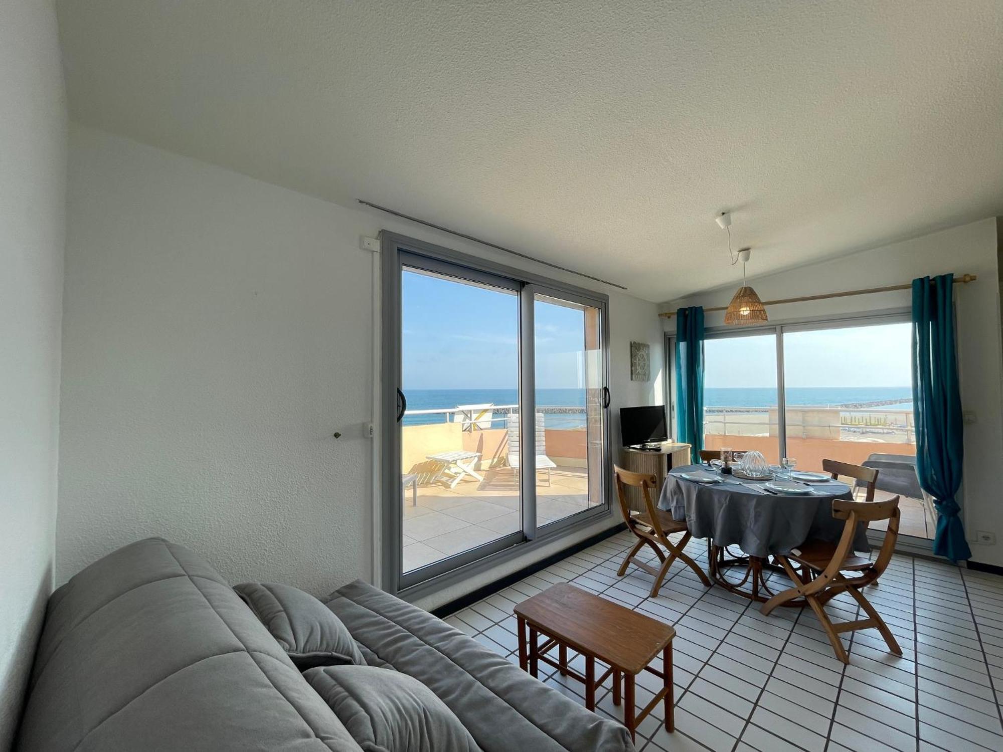 Appartement 2 Pieces Avec Terrasse 25M² Et Parking A 50M De La Plage - Fr-1-338-114 Sète Exteriér fotografie